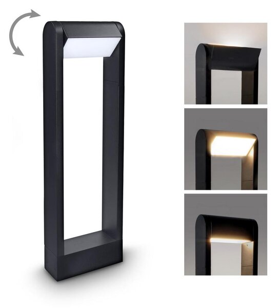 BRILAGI - LED Venkovní lampa CROTONE LED/7W/230V černá IP54 50 cm
