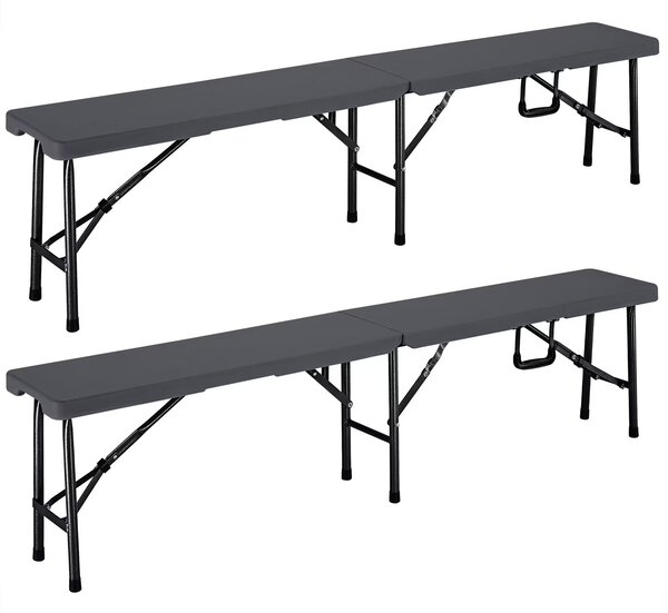 Deuba Sada 2 pivní lavice - antracit