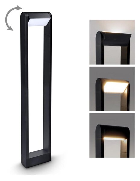 Brilagi - LED Venkovní lampa CROTONE LED/7W/230V černá IP54 80 cm