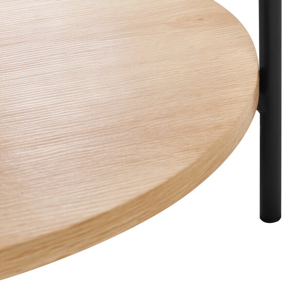 Odkládací stolek LANDER Světle hnědá