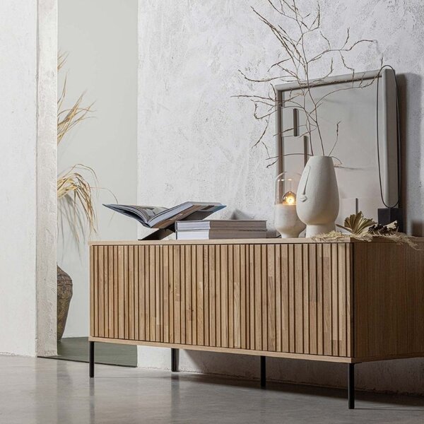 WOOOD Dubový TV stolek Gravia 150 x 44 cm