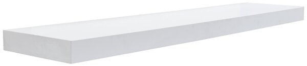 NÁSTĚNNÁ POLICE, bílá, 110/5/25 cm Xora - Nástěnné police
