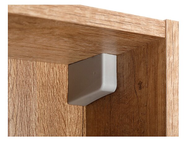 Comodo Horní policový díl pro Zrcadlové skříňky Amanda C HP 20, dub country
