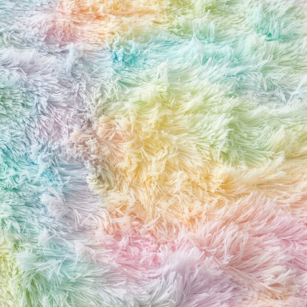 Dětské povlečení na jednolůžko z mikroplyše 135x200 cm Rainbow Cuddly – Catherine Lansfield