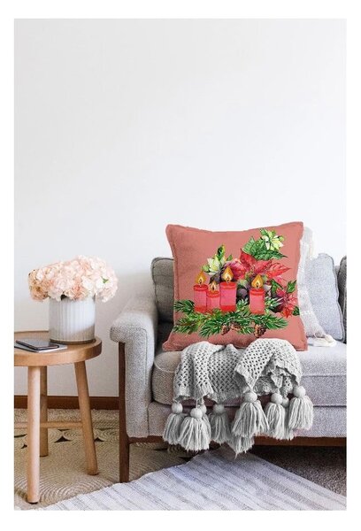 Povlak na polštář s vánočním motivem 43x43 cm – Mila Home