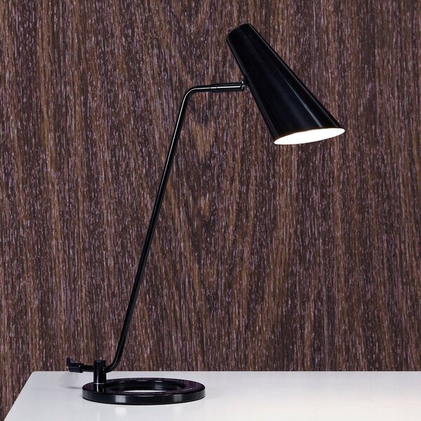 Markslöjd Stolní lampa Cal, Černá, Obývací pokoj / jídelna, kov, Skandinávský