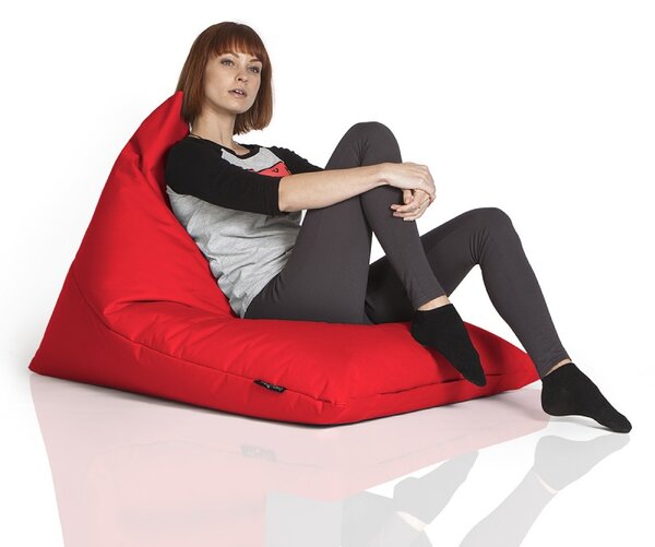 Sedací pytel CRAZYSHOP TRIANGL S, červená