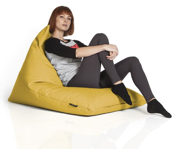 Sedací pytel CRAZYSHOP TRIANGL S, žlutá