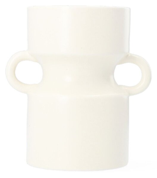 Keramická bílá váza, 15 cm, DAO