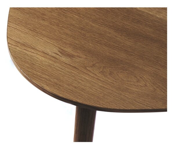 Hnědé konferenční stolky v dekoru dubu v sadě 2 ks 70x100 cm Adda – Unique Furniture