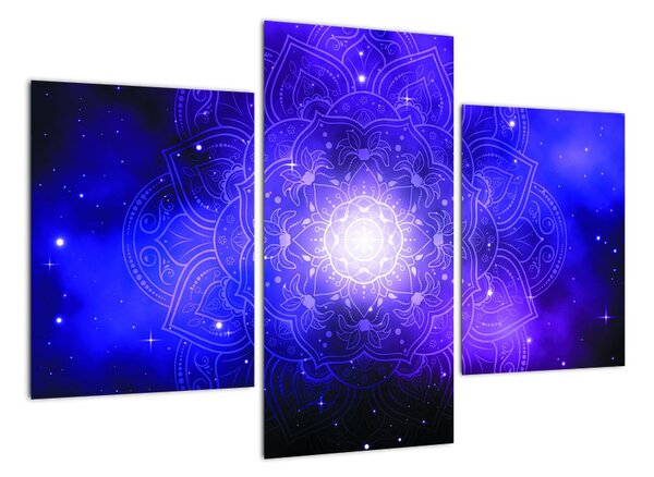 Obraz - vesmírná mandala (90x60cm)