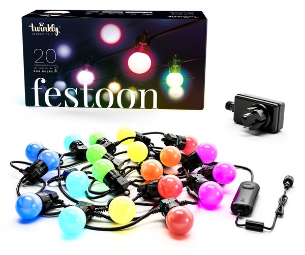 LED party světelný řetěz Twinkly Festoon Starter Kit