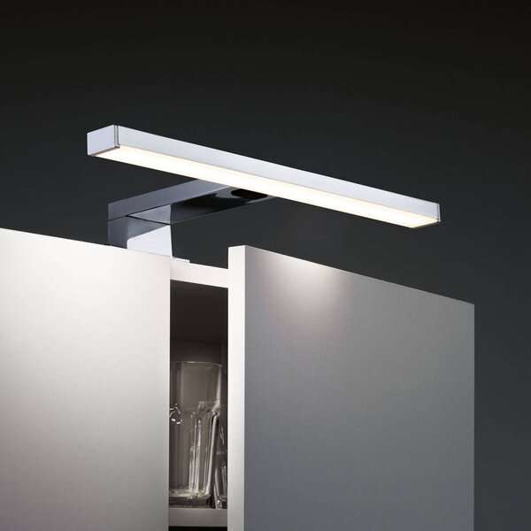 Paulmann HomeSpa Selo LED osvětlení zrcadla,, Chrom / stříbro, Koupelna, Hliník, Moderní