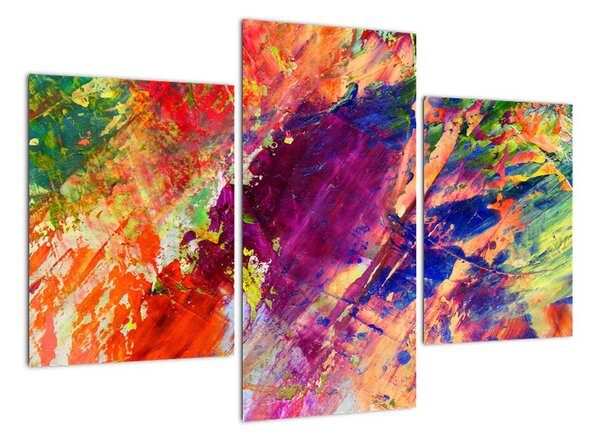 Abstraktní obraz (90x60cm)
