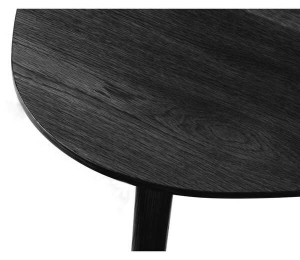 Černé konferenční stolky v sadě 2 ks 70x100 cm Adda – Unique Furniture