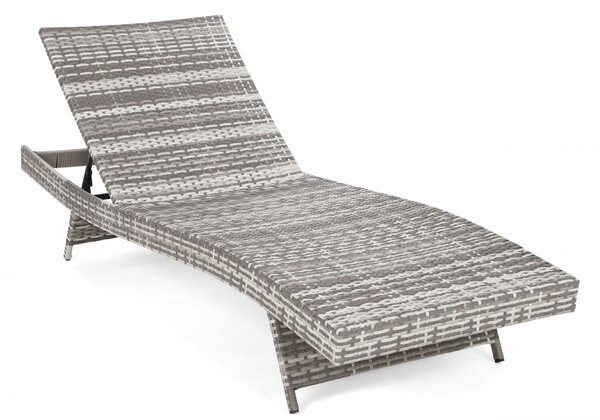 Sestava lehátek Bora Bora Light Grey / Grey Melange + stolek