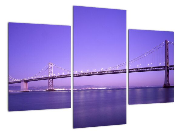 Obraz dlouhého mostu (90x60cm)