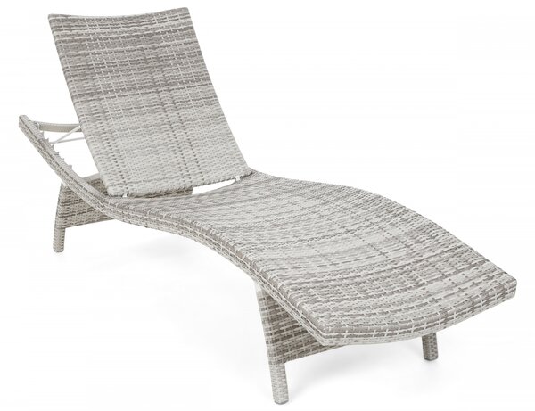 Sestava lehátek Marbella Light Grey / Grey Melange + stolek