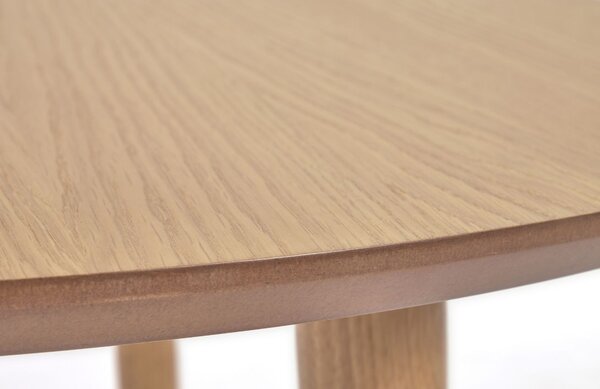 Dubový rozkládací jídelní stůl Kave Home Oqui 160-260 x 100 cm