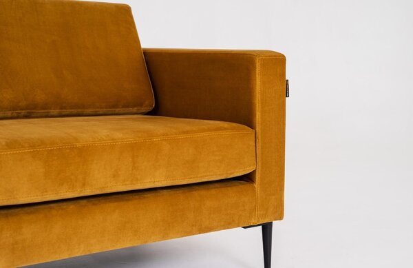 Nordic Design Sametová pohovka Vegas 180 cm