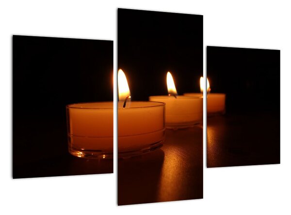 Obraz svíček (90x60cm)