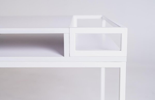 Nordic Design Bílý lakovaný pracovní stůl Hugo 160 x 78 cm