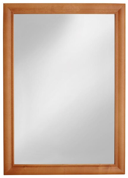 Zrcadlo v dřevěném rámu - 40 x 50 cm olše - Jupiter