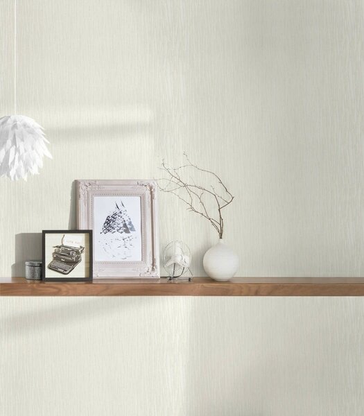 A.S. Création | Vliesová tapeta na zeď Luxury Wallpaper 30430-7 | 0,53 x 10,05 m | krémová, bílá