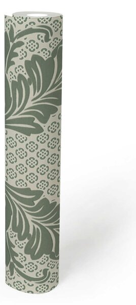 A.S. Création | Vliesová tapeta na zeď Luxury Wallpaper 30544-3 | 0,52 x 10 05 m | šedá, zelená