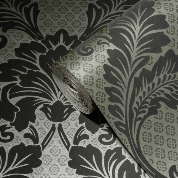 A.S. Création | Vliesová tapeta na zeď Luxury Wallpaper 30544-4 | 0,52 x 10 05 m | béžová, šedá, metalická