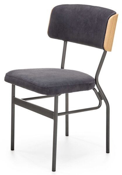 Jídelní židle SMORT dub/černá