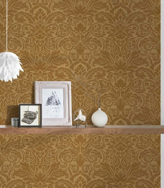 A.S. Création | Vliesová tapeta na zeď Luxury Wallpaper 30545-4 | 0,52 x 10 05 m | zlatá