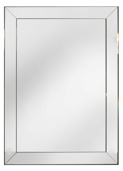 Dekorativní zrcadlo na zeď - 60 x 80 cm s fazetou - Uno