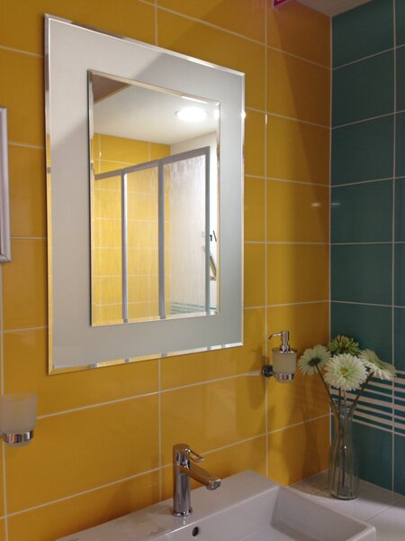 Dekorativní zrcadlo na zeď - 60 x 80 cm - Snowqueen