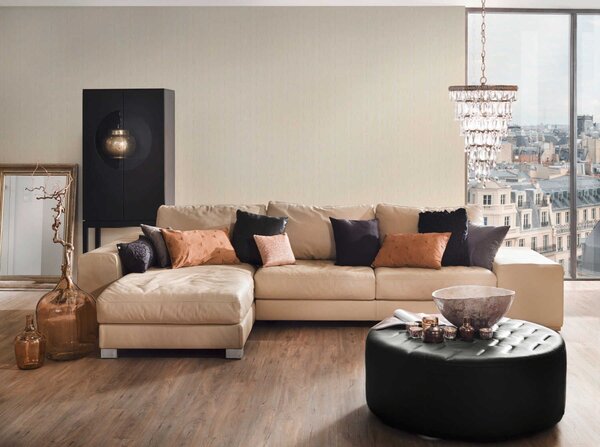 A.S. Création | Vliesová tapeta na zeď Luxury Wallpaper 30703-1 | 0,53 x 10,05 m | bílá