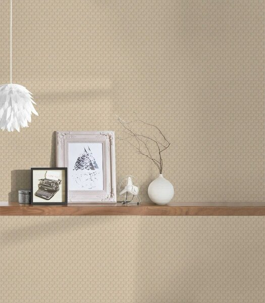 A.S. Création | Vliesová tapeta na zeď Luxury Wallpaper 31908-5 | 0,53 x 10,05 m | béžová