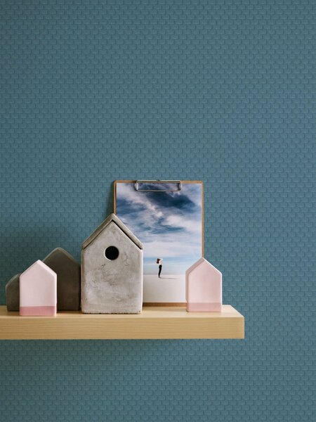 A.S. Création | Vliesová tapeta na zeď Luxury Wallpaper 31908-4 | 0,53 x 10,05 m | modrá, vining ivy, modrozelená