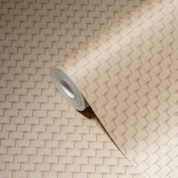 A.S. Création | Vliesová tapeta na zeď Luxury Wallpaper 31908-6 | 0,53 x 10,05 m | béžová