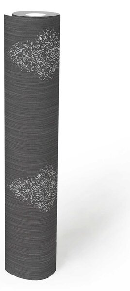 A.S. Création | Vliesová tapeta na zeď Luxury Wallpaper 31946-4 | 0,53 x 10,05 m | šedá, metalická