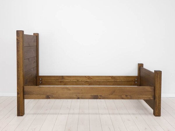 Borovicová postel Rustyk / Dobromir 180 cm