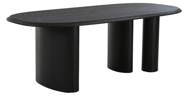 Jídelní stůl s deskou v dekoru jasanového dřeva 100x220 cm Tirano – House Nordic
