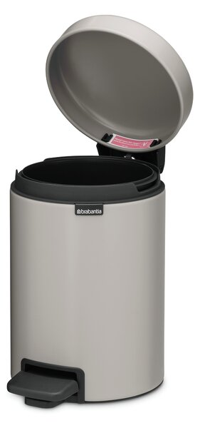 Brabantia NewIcon odpadkový koš 3 l šedá 252181