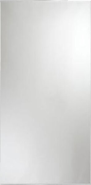 Zrcadlo na chodbu zeď do koupelny předsíně nalepovací s ozdobnou hranou GLOSSY 70 x 140 cm se strmou fazetou 713-083