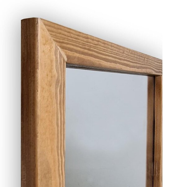 Zrcadlo Chuck (dřevo). Akce -25%
