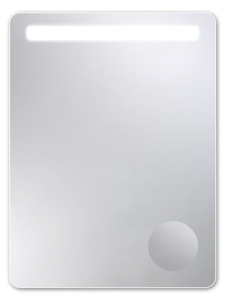 Zrcadlo do koupelny s LED osvětlením - 60 x 80 cm - Bella