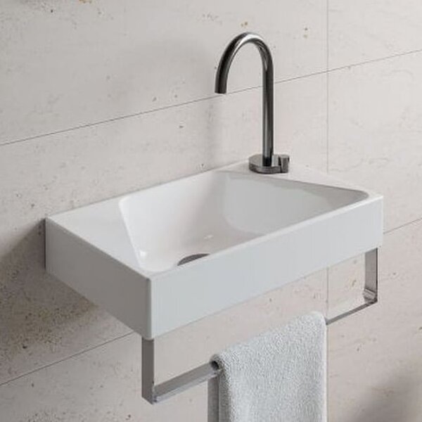 Catalano Verso umyvadlo 40x23 cm obdélníkový klasický-nábytkový bílá lesk 0920410001