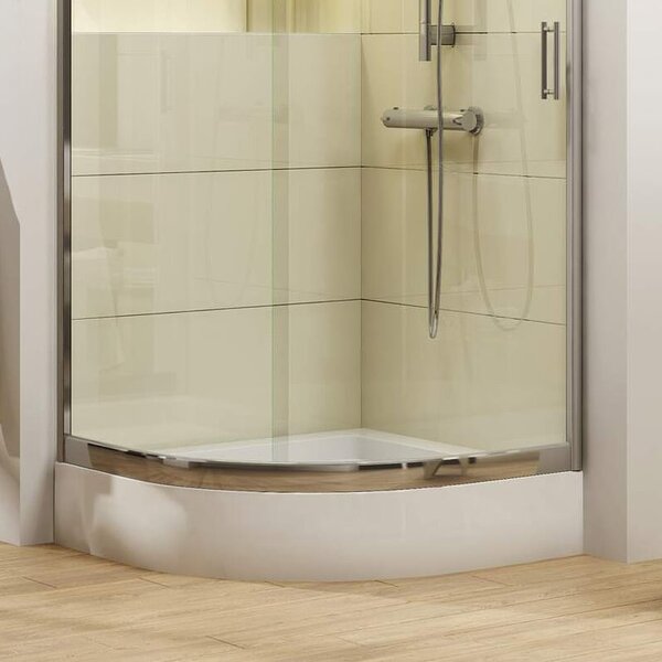 Deante Standard New půlkruhová sprchová vanička 80x80 cm bílá KTA_054B