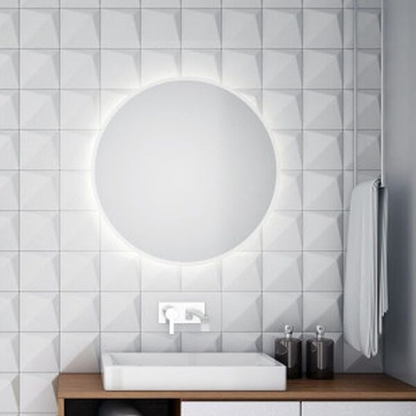 Dubiel Vitrum Senso zrcadlo 70x70 cm kulatý s osvětlením 5905241006963