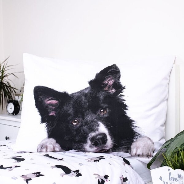 Bavlněné dětské povlečení na jednolůžko 140x200 cm Border Collie – Jerry Fabrics
