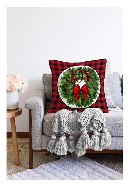 Povlak na polštář s vánočním motivem 43x43 cm – Mila Home